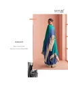 Kaveri By Sayuri Simar Silk Hand Mirror Work Designer Indo Western 